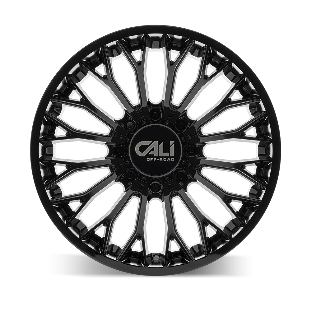 Cali Off-Road Evoke 9119 20x10 8x180 -19mm Gloss Black Wheel 9119-2178GB-19