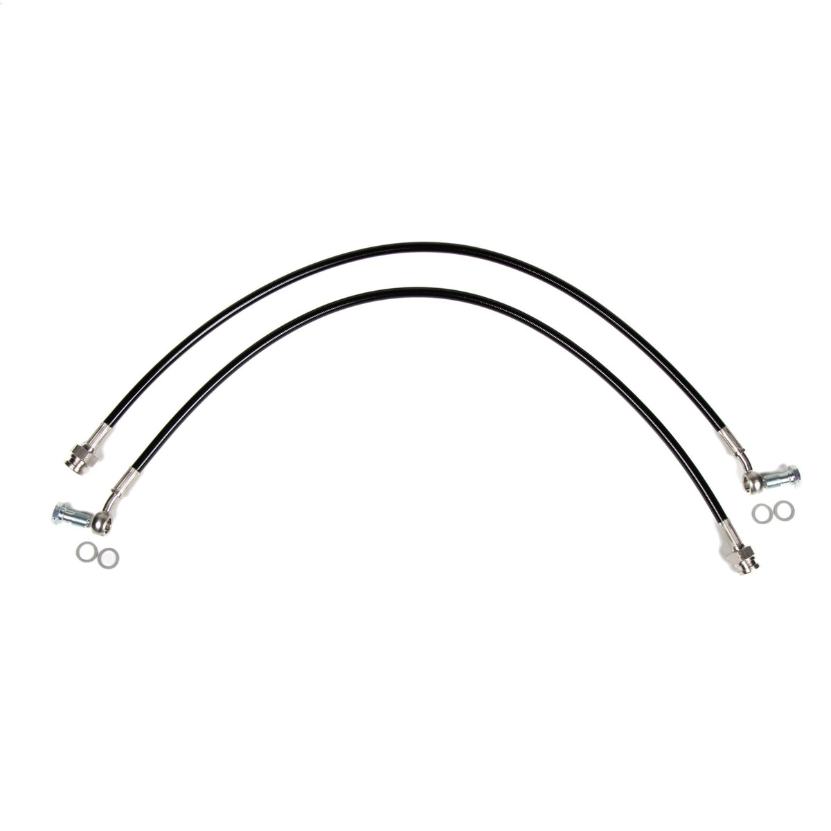 Chase Bays CB-CC-FWEXT Extended Front & Rear Caliper Brake Lines for 1997-2004 Chevrolet Corvette C5