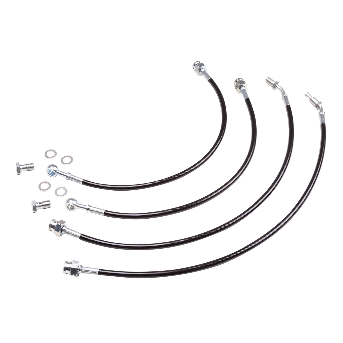 Chase Bays CB-FD-FRNTFW Front Caliper Brake Lines for 1993-1995 Mazda RX-7 FD