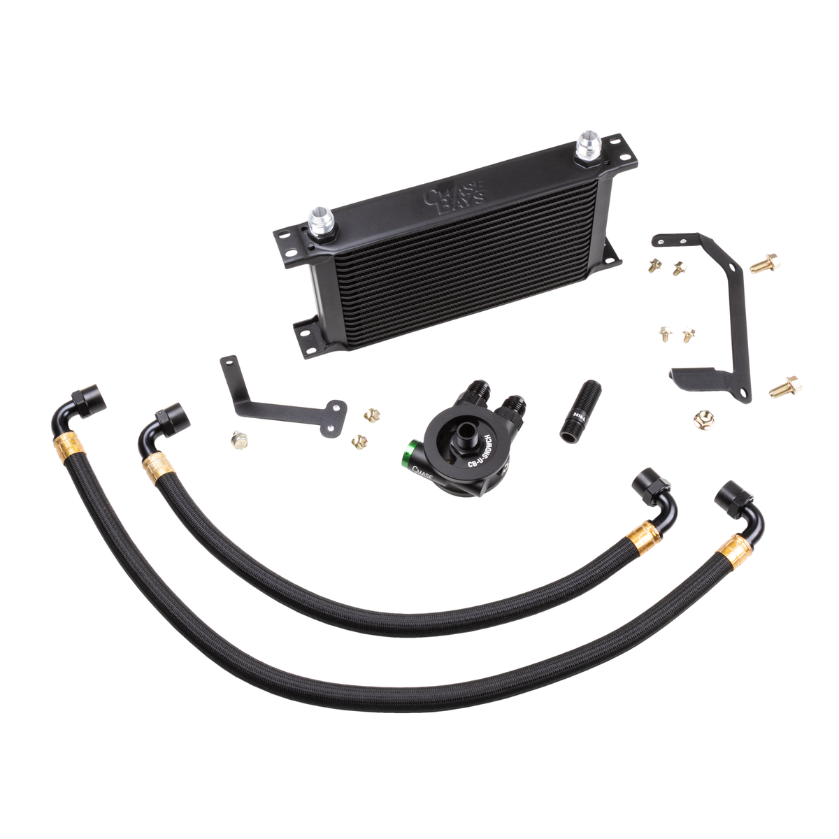 Chase Bays CB-S14-JZOILCOOL Oil Cooler Kit for 1995-1998 Nissan 240SX S14 1JZ/2JZ Swap