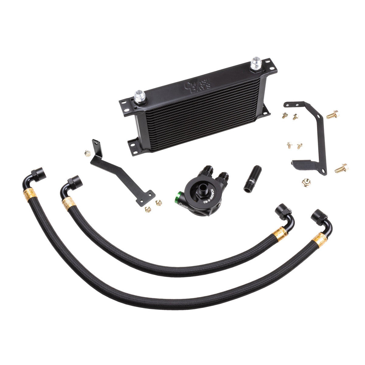 Chase Bays CB-S14-JZOILCOOL Oil Cooler Kit for 1995-1998 Nissan 240SX S14 1JZ/2JZ Swap