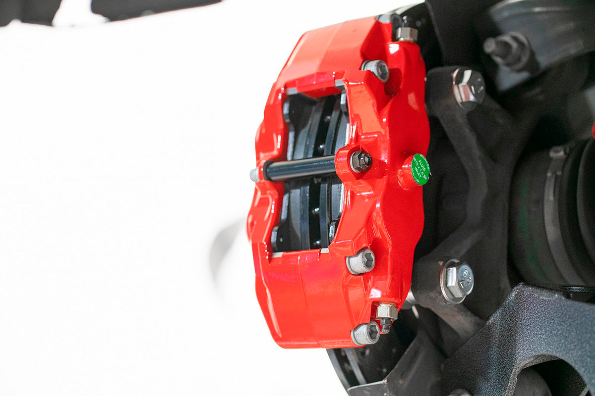 BMR 2014-2017 Chevrolet SS 15in Conversion Kit with Drilled & Slotted Rotors & Red Calipers