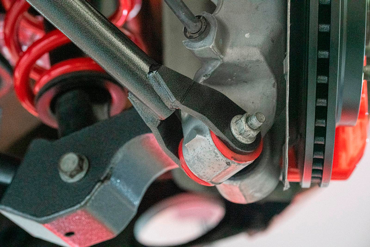 BMR 2010-2015 Chevrolet Camaro 15in Conversion Kit with Drilled & Slotted & Red Calipers
