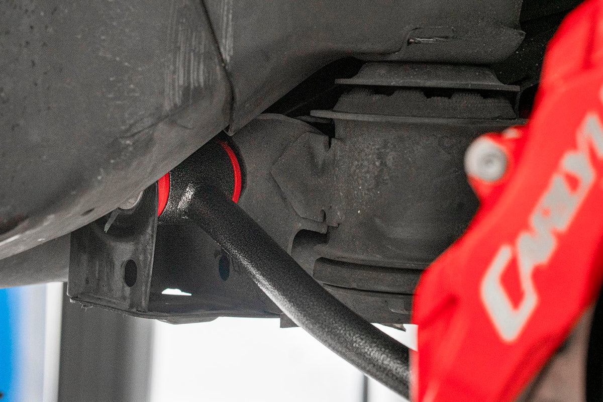 BMR 2008-2014 Cadillac CTS-V 15in Conversion Kit with Drilled & Slotted Rotors & Red Calipers