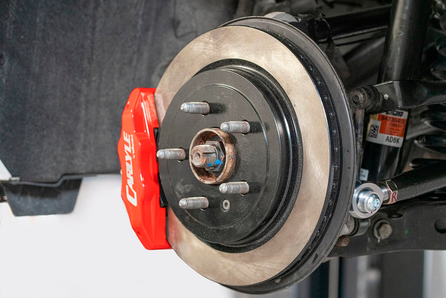 BMR 15-19 Cadillac CTS-V 15in Conversion Kit w/ Solid Rotors & Red Calipers