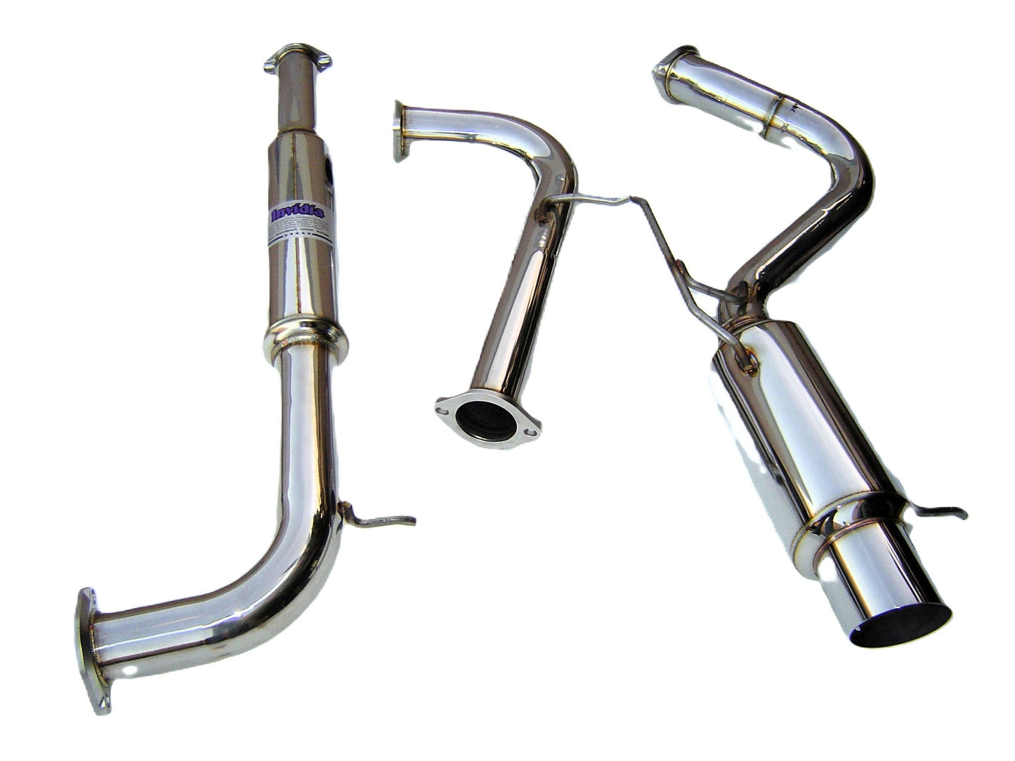 Invidia HS00ME1GTP 00-05 Mitsubishi Eclipse V6 N1 Cat-back Exhaust