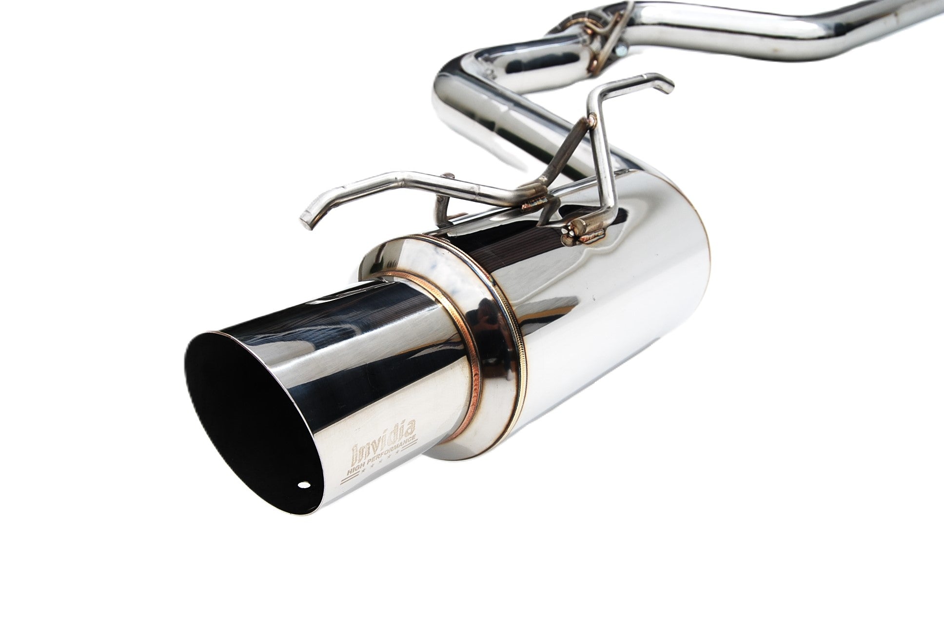 Invidia HS08SW5GTR 08-14 Subaru WRX Hatchback Racing S.S. Tip Cat-back Exhaust