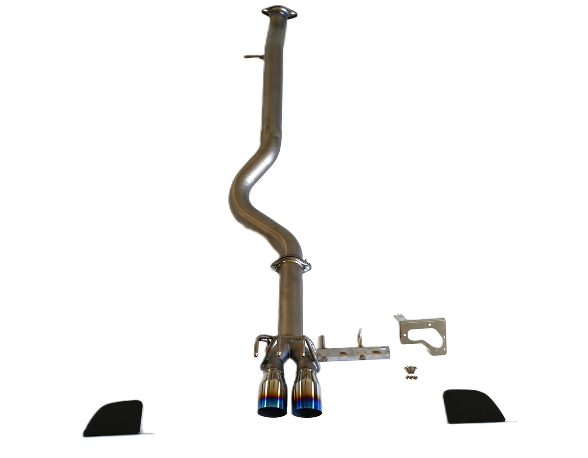 Invidia HS22TGCTR2ST 22-Up Toyota GR Corolla Full Titanium Race Cat-back Exhaust