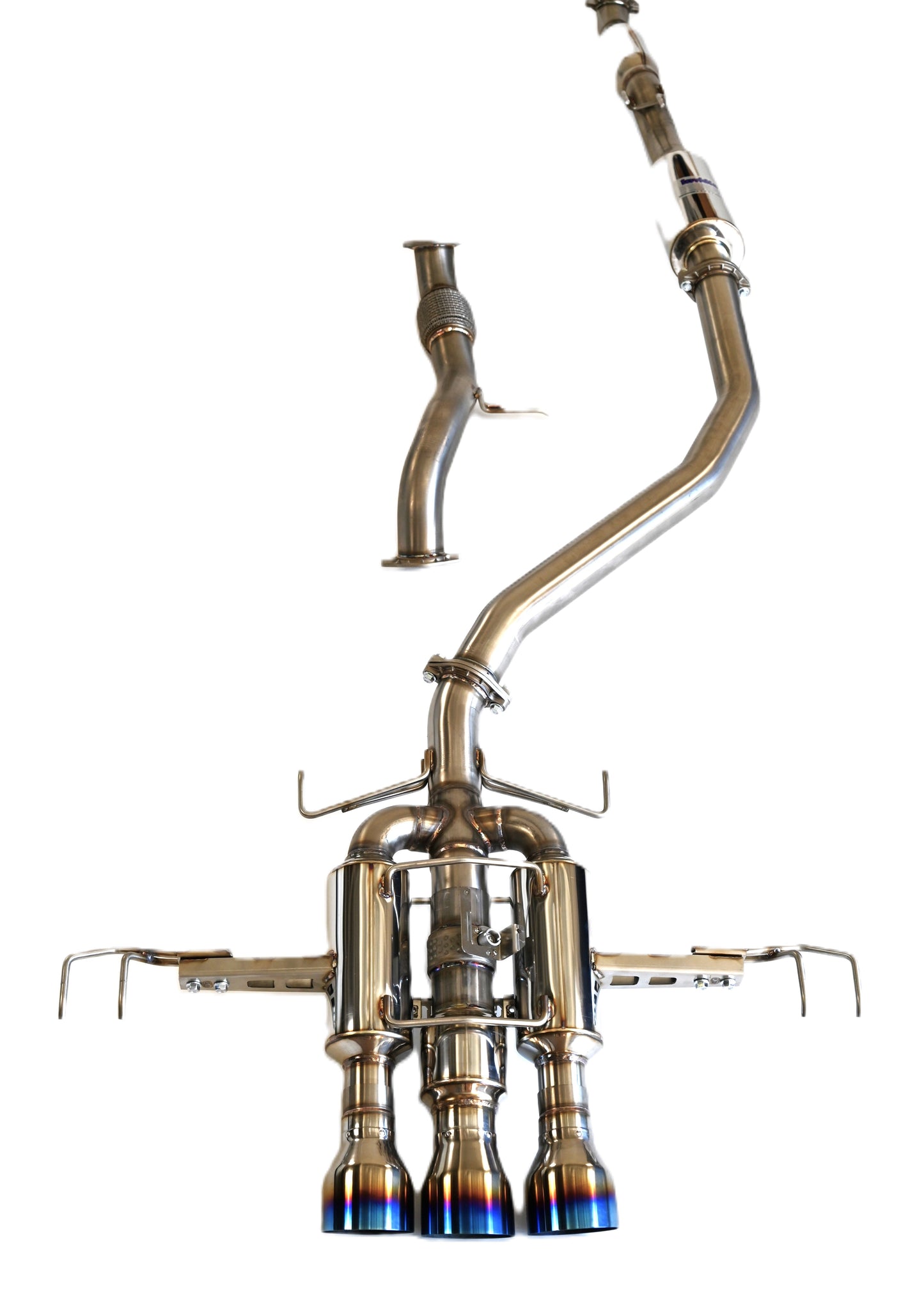Invidia HS22CTRFGM3STL 22-Up Honda Civic Type-R FL5 R400 Titanium tip full Cat-back Exhaust