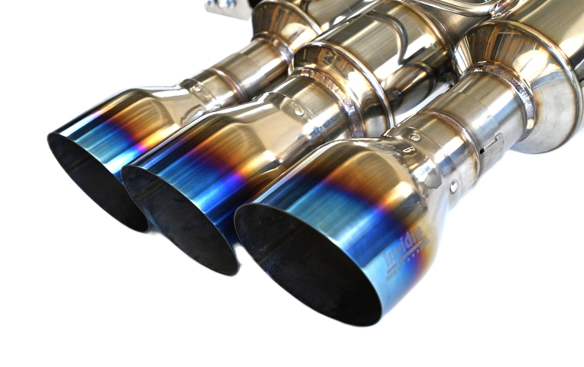 Invidia HS22CTRFGM3STL 22-Up Honda Civic Type-R FL5 R400 Titanium tip full Cat-back Exhaust