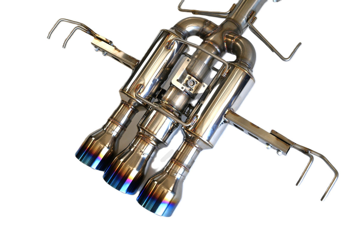Invidia HS22CTRFGM3STL 22-Up Honda Civic Type-R FL5 R400 Titanium tip full Cat-back Exhaust