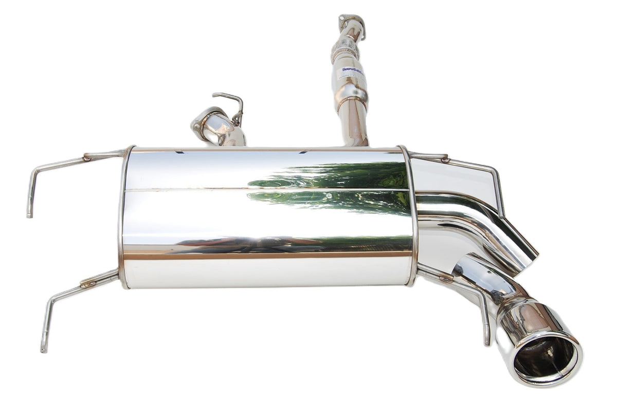 Invidia HS08SW5GT3 08-14 Subaru WRX Hatchback Q300 Rolled S.S.Tip Cat-back Exhaust