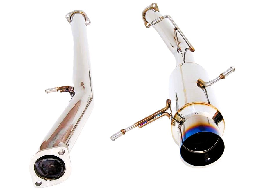 Invidia HS02SW1GRT 02-07 Subaru WRX/STI Racing Titanium tip cat-back Exhaust