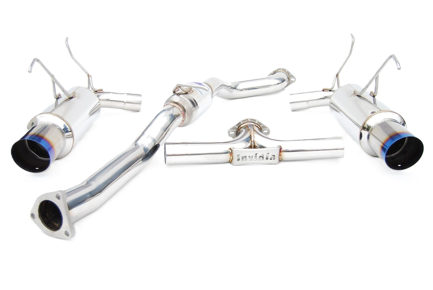 Invidia HS00HS1GTT 00-09 Honda S2000 Dual N1 Titanium tip Cat-back Exhaust