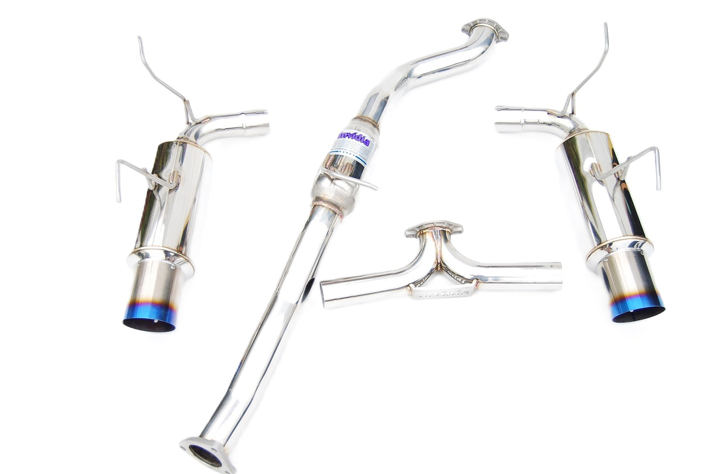 Invidia HS00HS1GTT 00-09 Honda S2000 Dual N1 Titanium tip Cat-back Exhaust