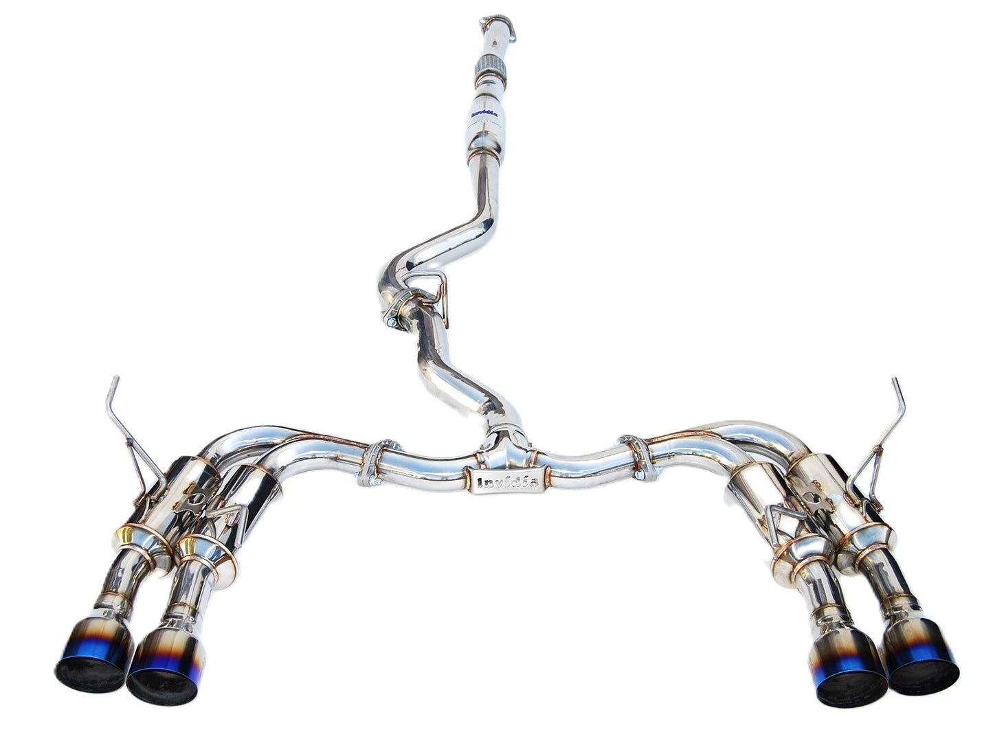 Invidia HS11STIGM4ST 11-14 Subaru WRX/STI Sedan Gemini R400 Quad Titanium tip Cat-back Exhaust