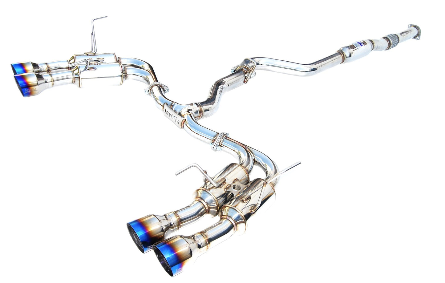 Invidia HS11STIGM4ST 11-14 Subaru WRX/STI Sedan Gemini R400 Quad Titanium tip Cat-back Exhaust
