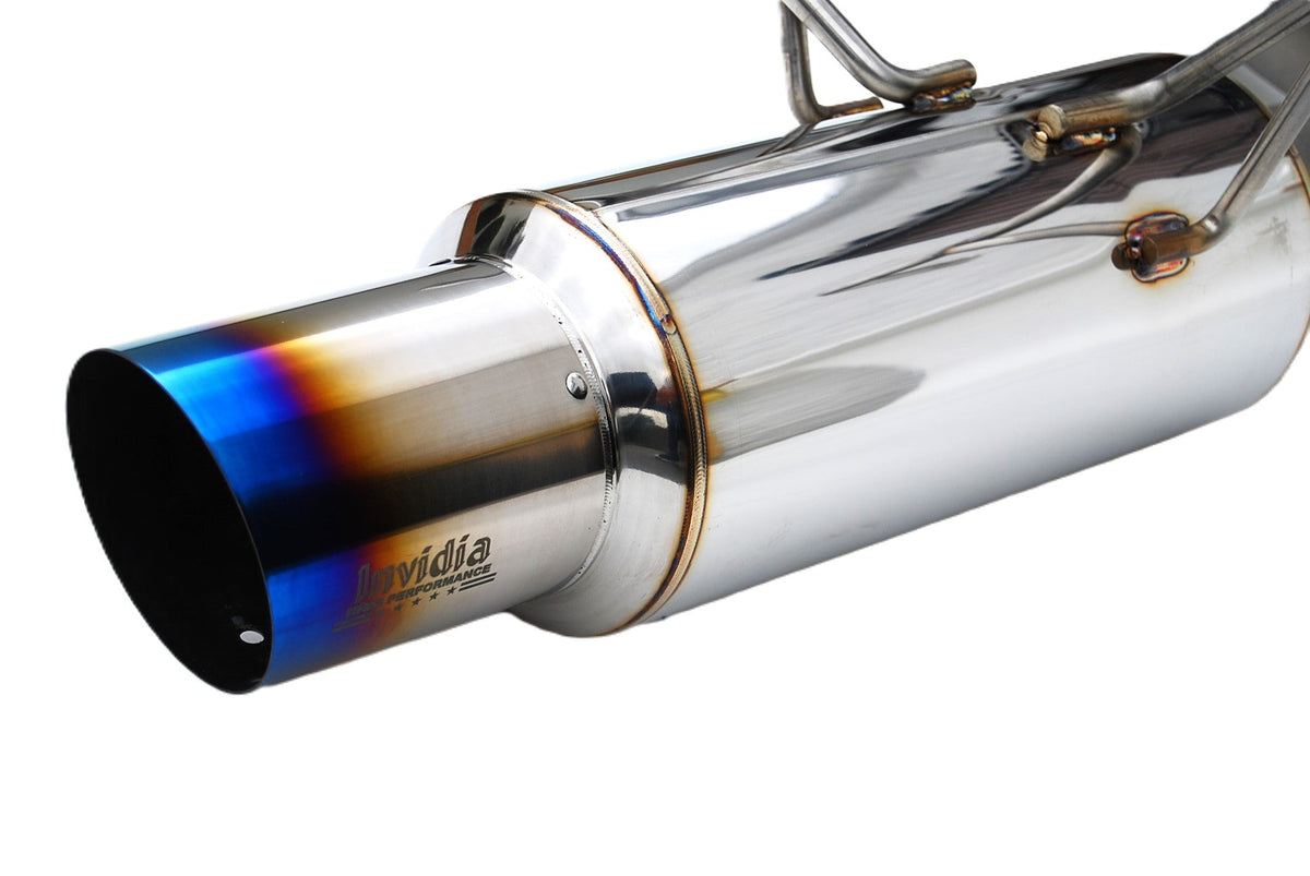 Invidia HS15SW4BGR1GT 15-21 Subaru WRX/STI Sedan BLAST BBP Single Racing Titanium tip Cat-back Exhaust