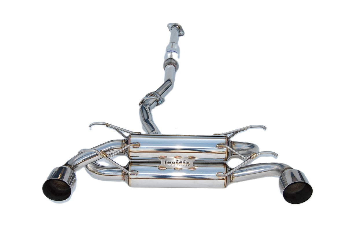 Invidia HS12SST7GM1SS 12-Up Subaru BRZ Toyota 86 Gemini R400 S.S. Tips Cat-back Exhaust