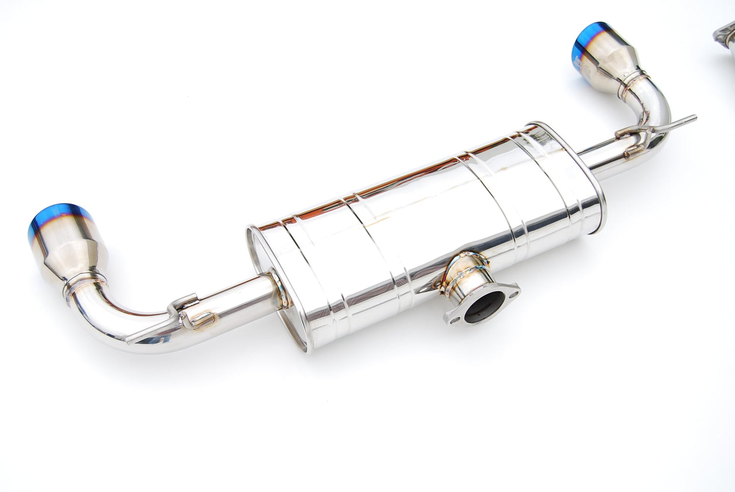 Invidia HS13GF7G3T Volkswagen 13-16 VW Golf GTI MK7 Q300 Rolled Titanium tips Cat-back Exhaust