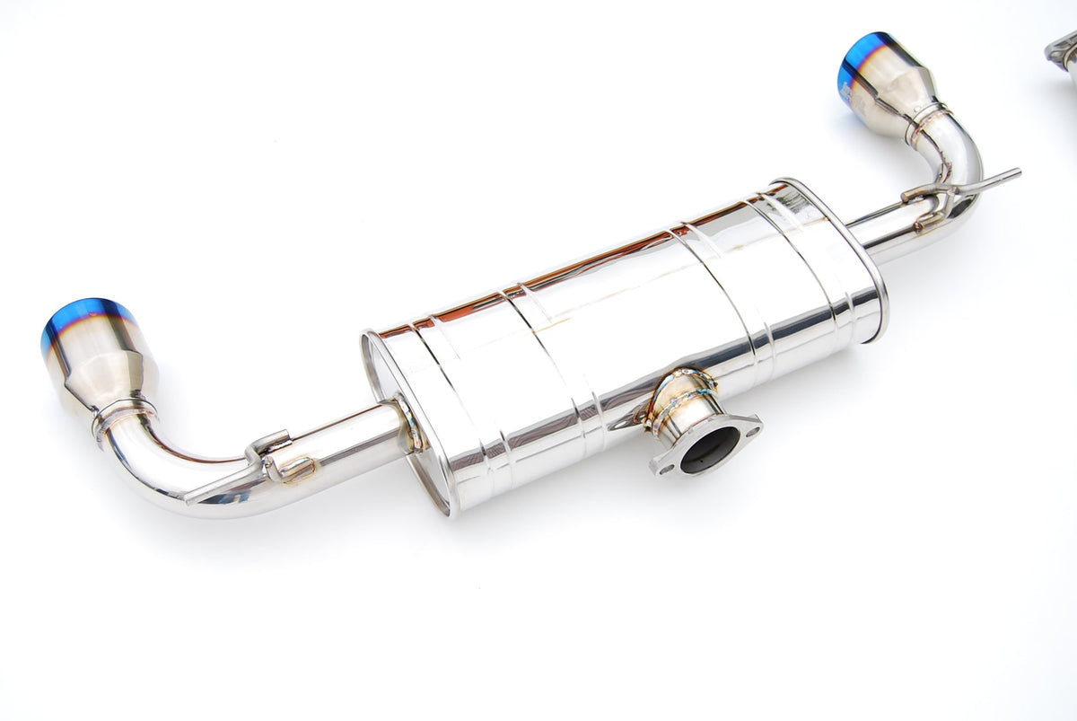 Invidia HS13GF7G3T Volkswagen 13-16 VW Golf GTI MK7 Q300 Rolled Titanium tips Cat-back Exhaust