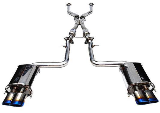 Invidia HS14LRF3TH 14-Up Lexus RC-F V8 Q300 Quad Titanium Tips Cat-back Exhaust