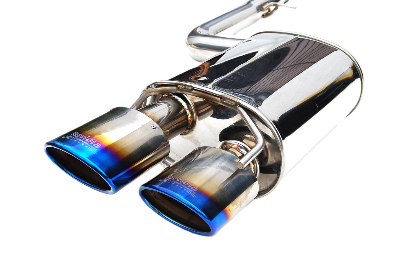 Invidia HS14LRF3TH 14-Up Lexus RC-F V8 Q300 Quad Titanium Tips Cat-back Exhaust