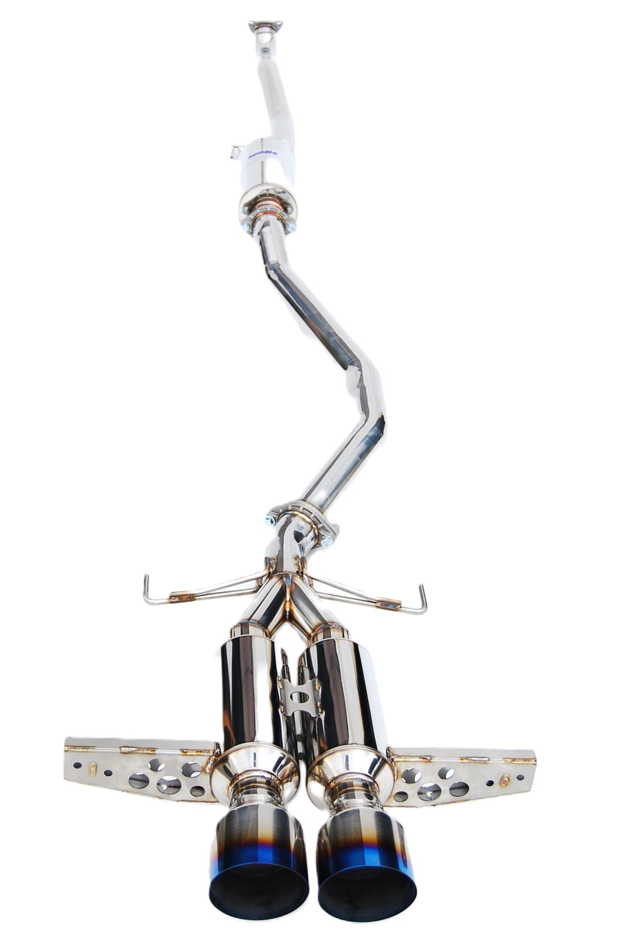 Invidia HS17CHB7GM2ST 17-21 Honda Civic Hatchback Sport Gemini R400 Titanium tip Cat-back Exhaust