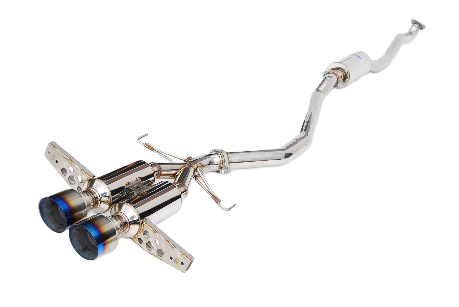 Invidia HS17CHB7GM2ST 17-21 Honda Civic Hatchback Sport Gemini R400 Titanium tip Cat-back Exhaust