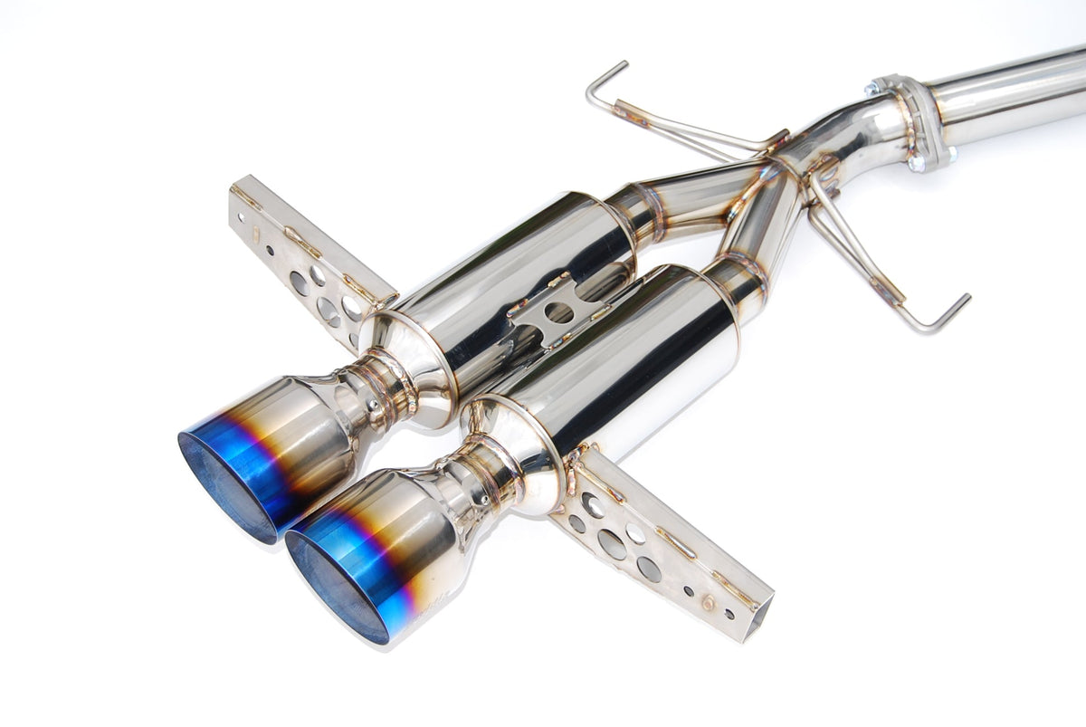 Invidia HS17CHB7GM2ST 17-21 Honda Civic Hatchback Sport Gemini R400 Titanium tip Cat-back Exhaust