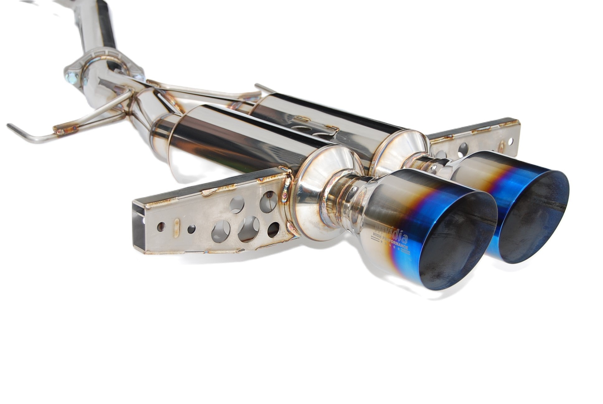 Invidia HS17CHB7GM2ST 17-21 Honda Civic Hatchback Sport Gemini R400 Titanium tip Cat-back Exhaust