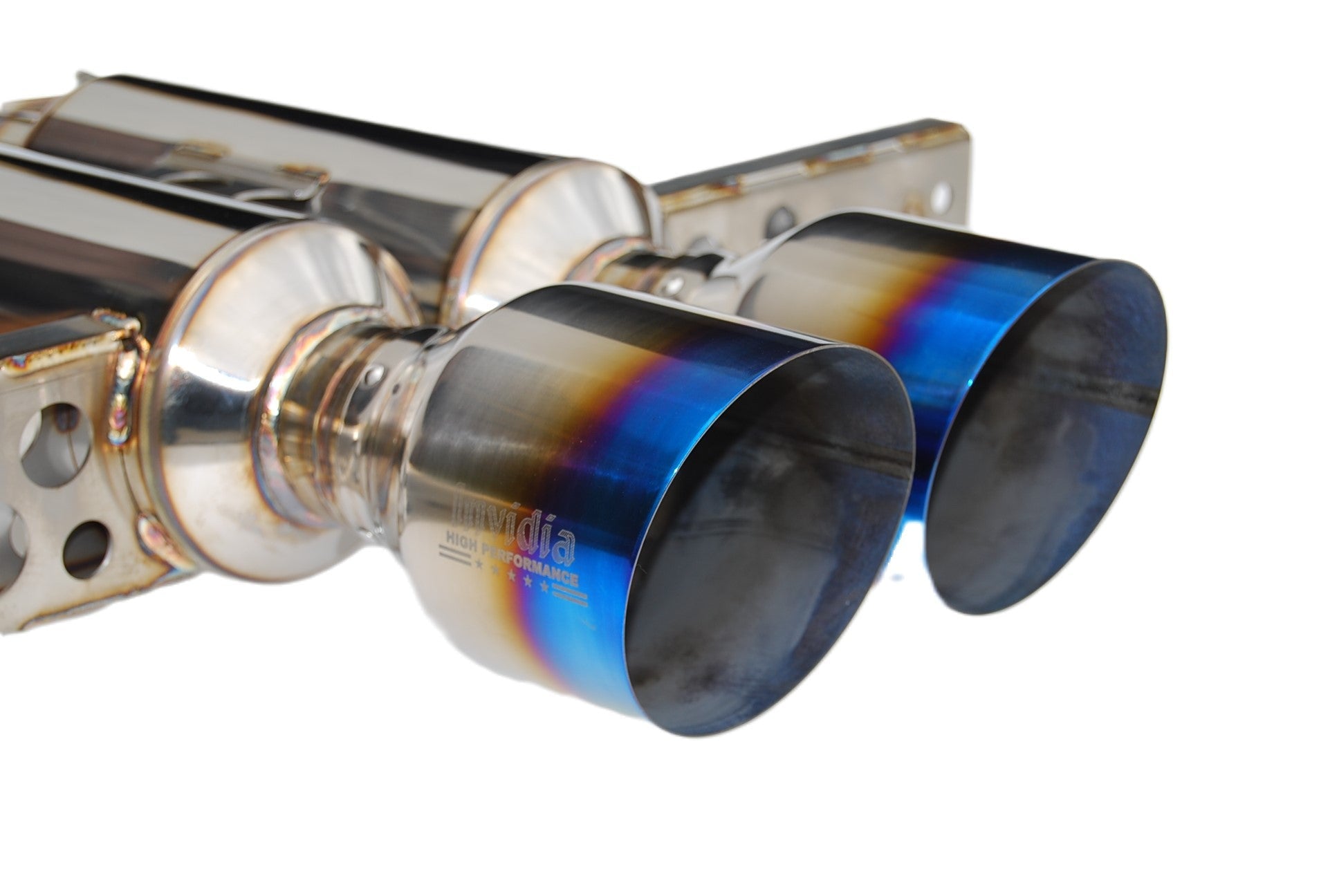 Invidia HS17CHB7GM2ST 17-21 Honda Civic Hatchback Sport Gemini R400 Titanium tip Cat-back Exhaust