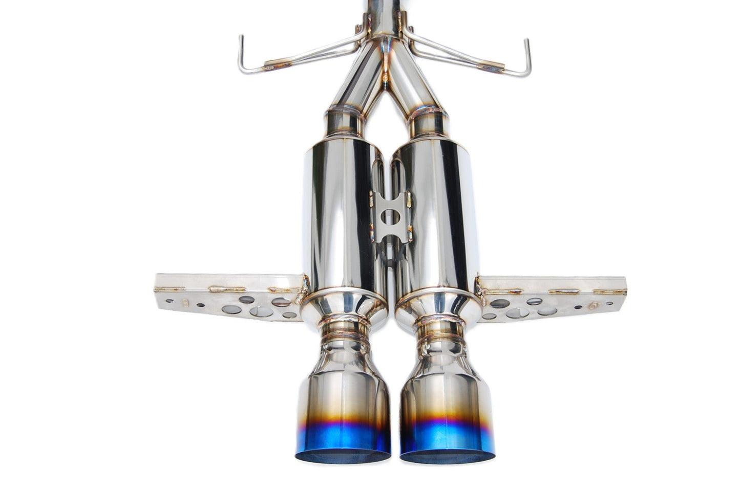Invidia HS17CHB7GM2ST 17-21 Honda Civic Hatchback Sport Gemini R400 Titanium tip Cat-back Exhaust