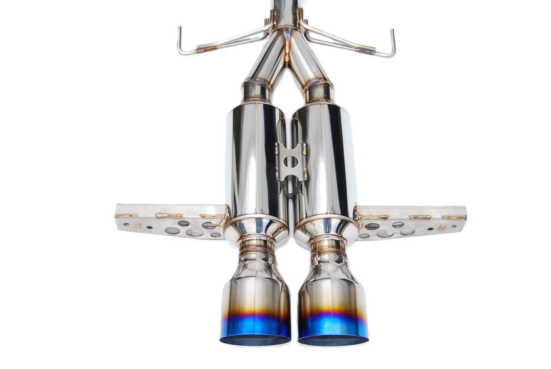 Invidia HS17CHB7GM2ST 17-21 Honda Civic Hatchback Sport Gemini R400 Titanium tip Cat-back Exhaust