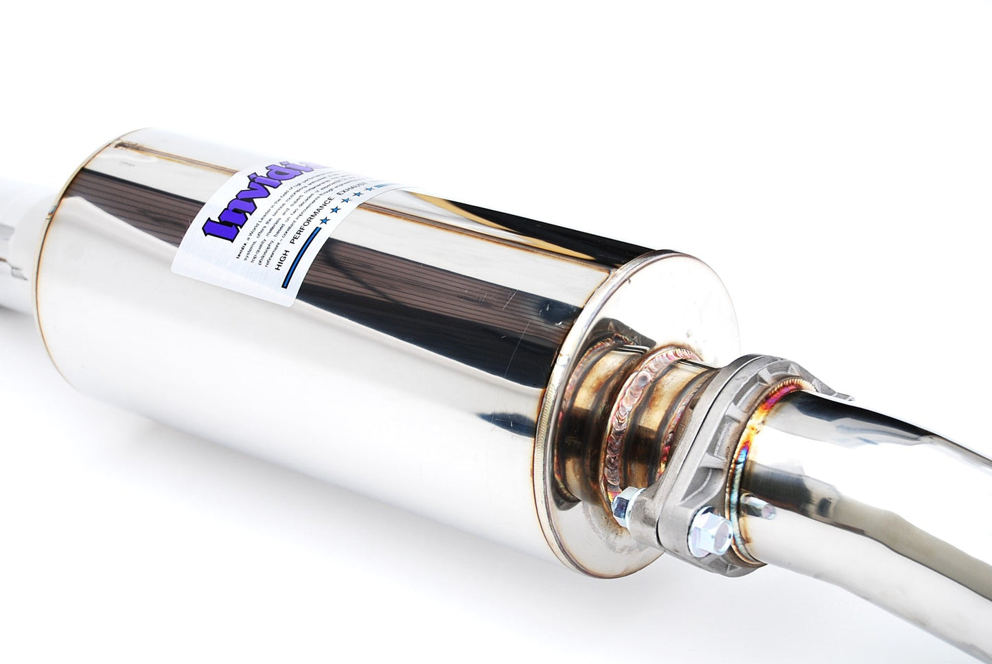 Invidia HS17CHB7GM2ST 17-21 Honda Civic Hatchback Sport Gemini R400 Titanium tip Cat-back Exhaust