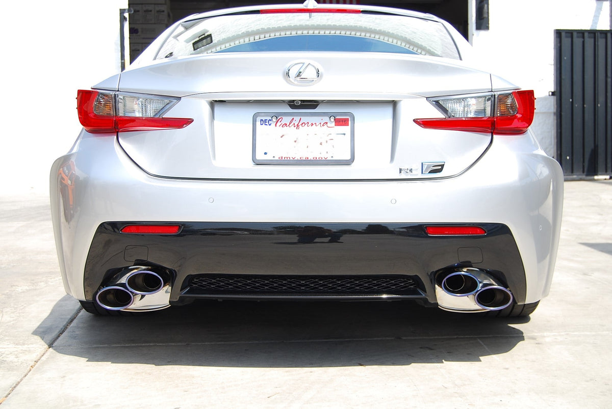 Invidia HS14LRF3TH 14-Up Lexus RC-F V8 Q300 Quad Titanium Tips Cat-back Exhaust