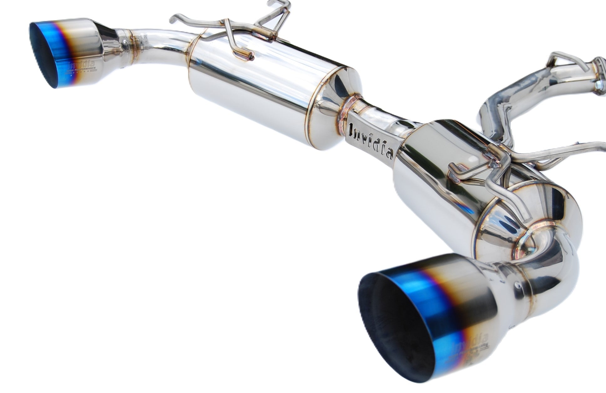 Invidia HS12SST6N21GT 12-Up Subaru BRZ Toyota 86 N2 Titanium tip Cat-back Exhaust