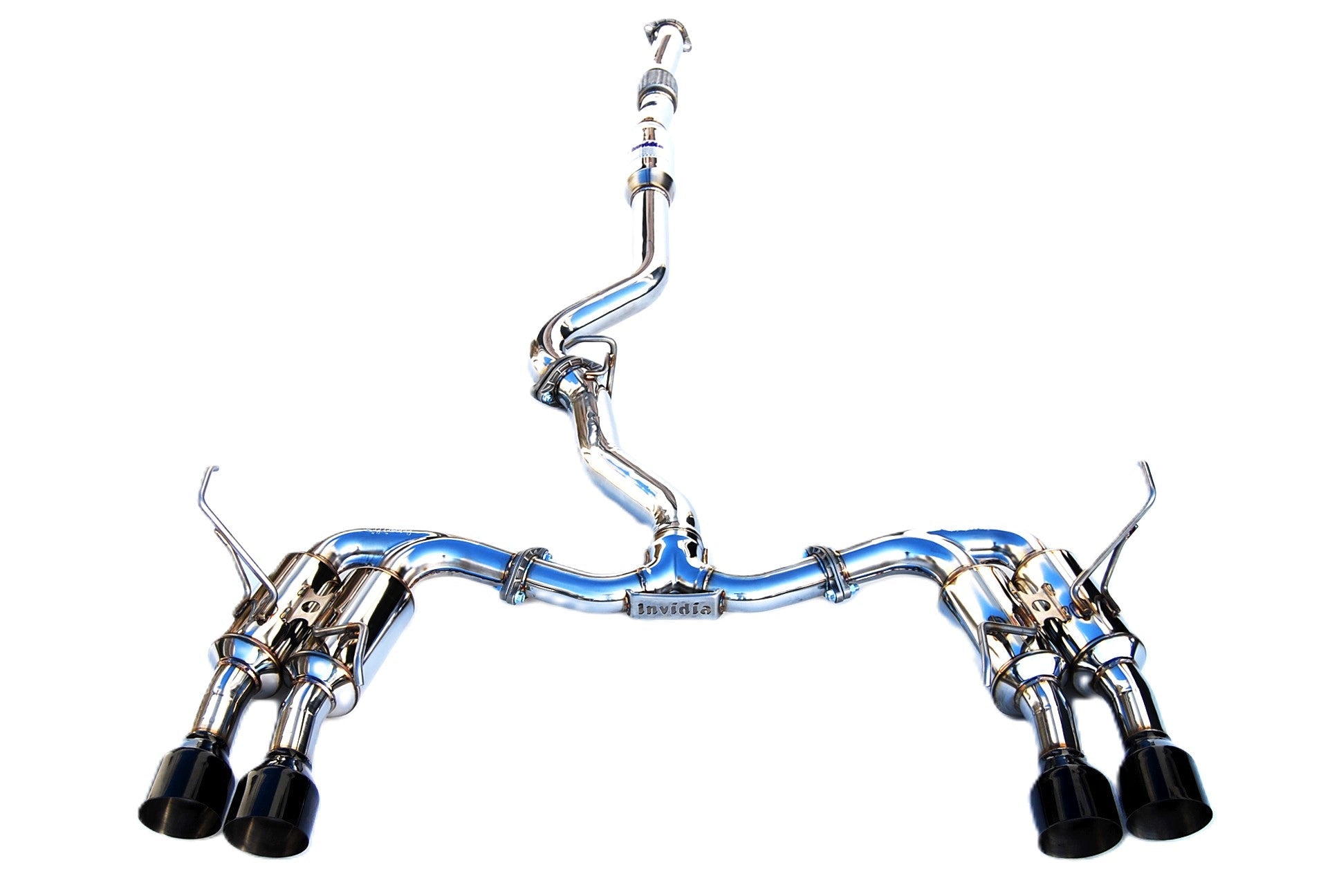 Invidia HS15STIGM4SB 11-21 Subaru WRX/STI Sedan Gemini R400 Single Layer Black tip Cat-back Exhaust
