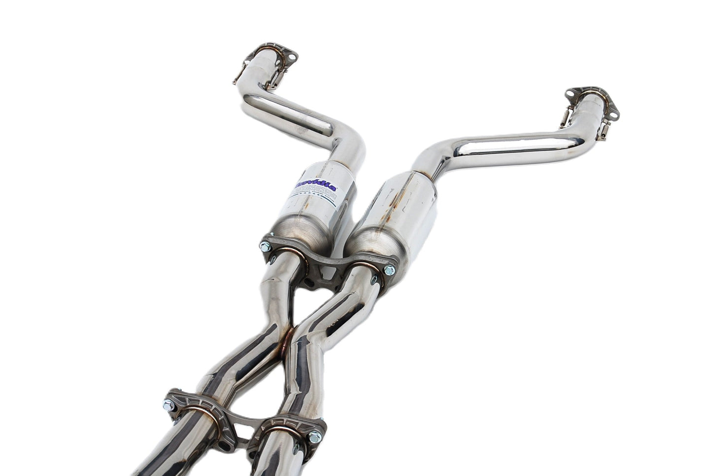 Invidia HS07IG4G3D 07-Up Infiniti G35/G37 Sedan Q300 Dual Rolled Titanium tip Cat-back Exhaust