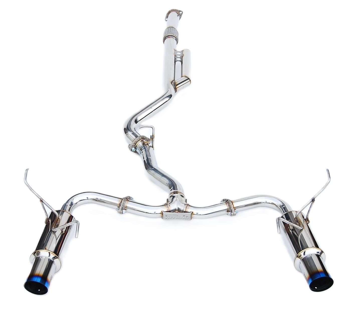 Invidia HS22WRXGTT 22-Up Subaru WRX Dual N1 Titanium Tips Cat-back Exhaust