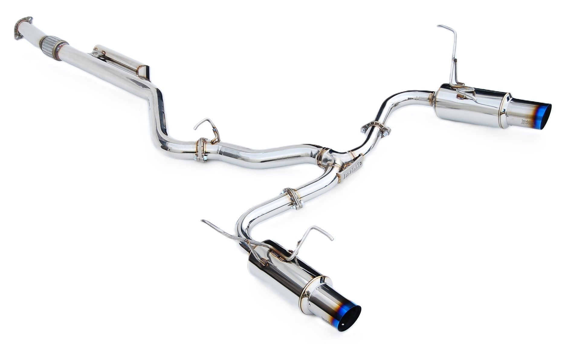 Invidia HS22WRXGTT 22-Up Subaru WRX Dual N1 Titanium Tips Cat-back Exhaust