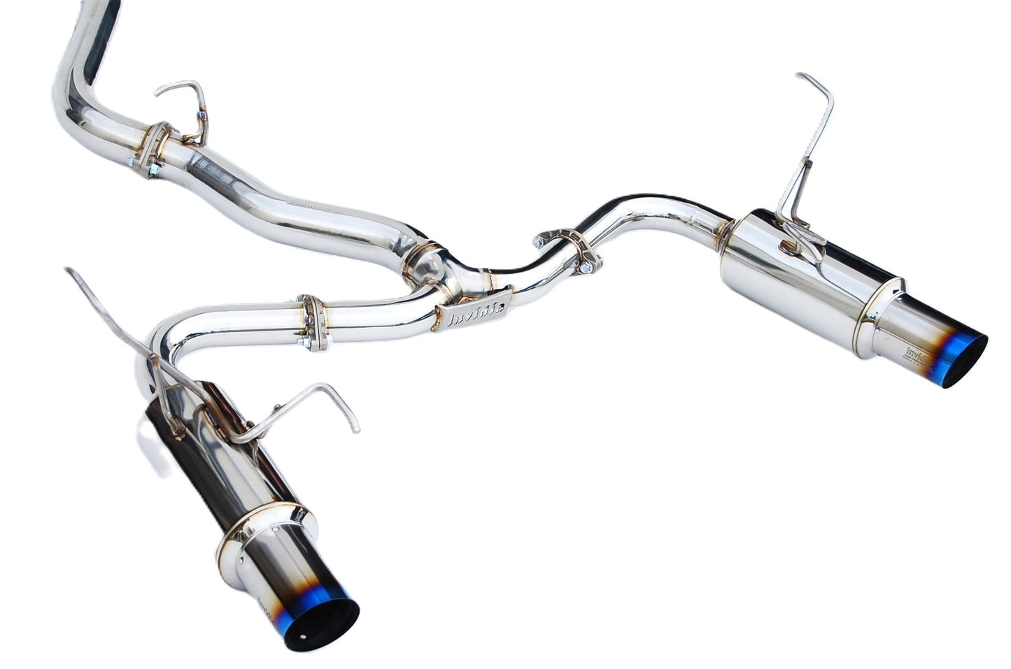 Invidia HS22WRXGTT 22-Up Subaru WRX Dual N1 Titanium Tips Cat-back Exhaust