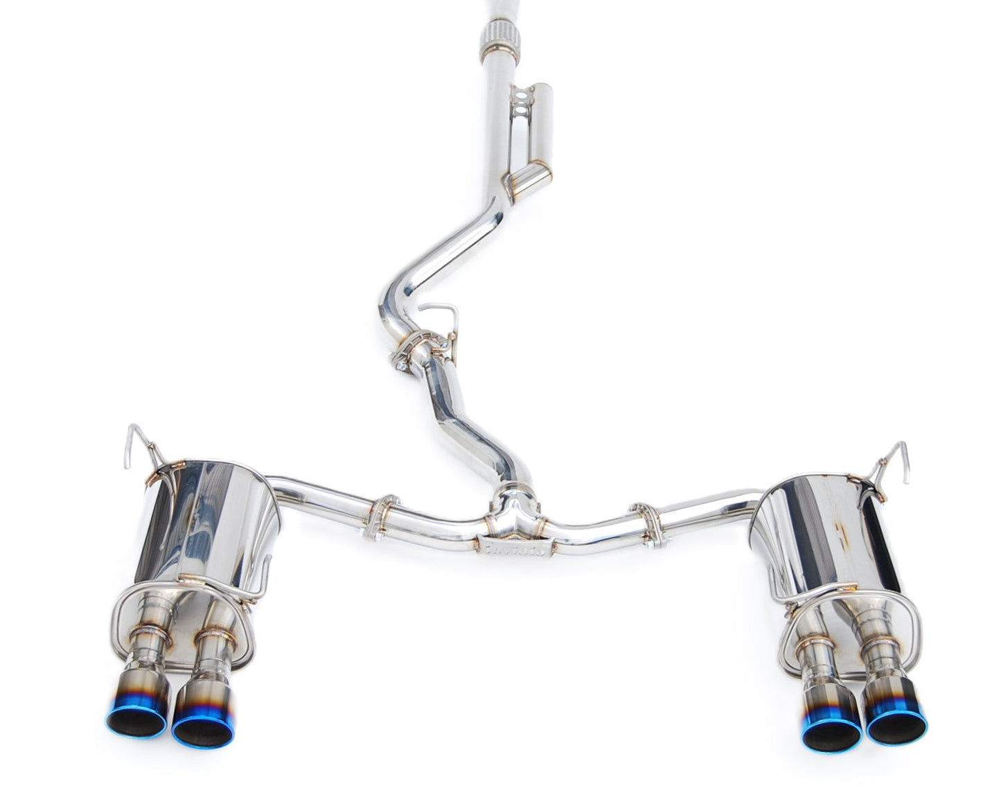 Invidia HS22WRXG3T 22-Up Subaru WRX Q300 Quad Titanium tips Cat-back Exhaust