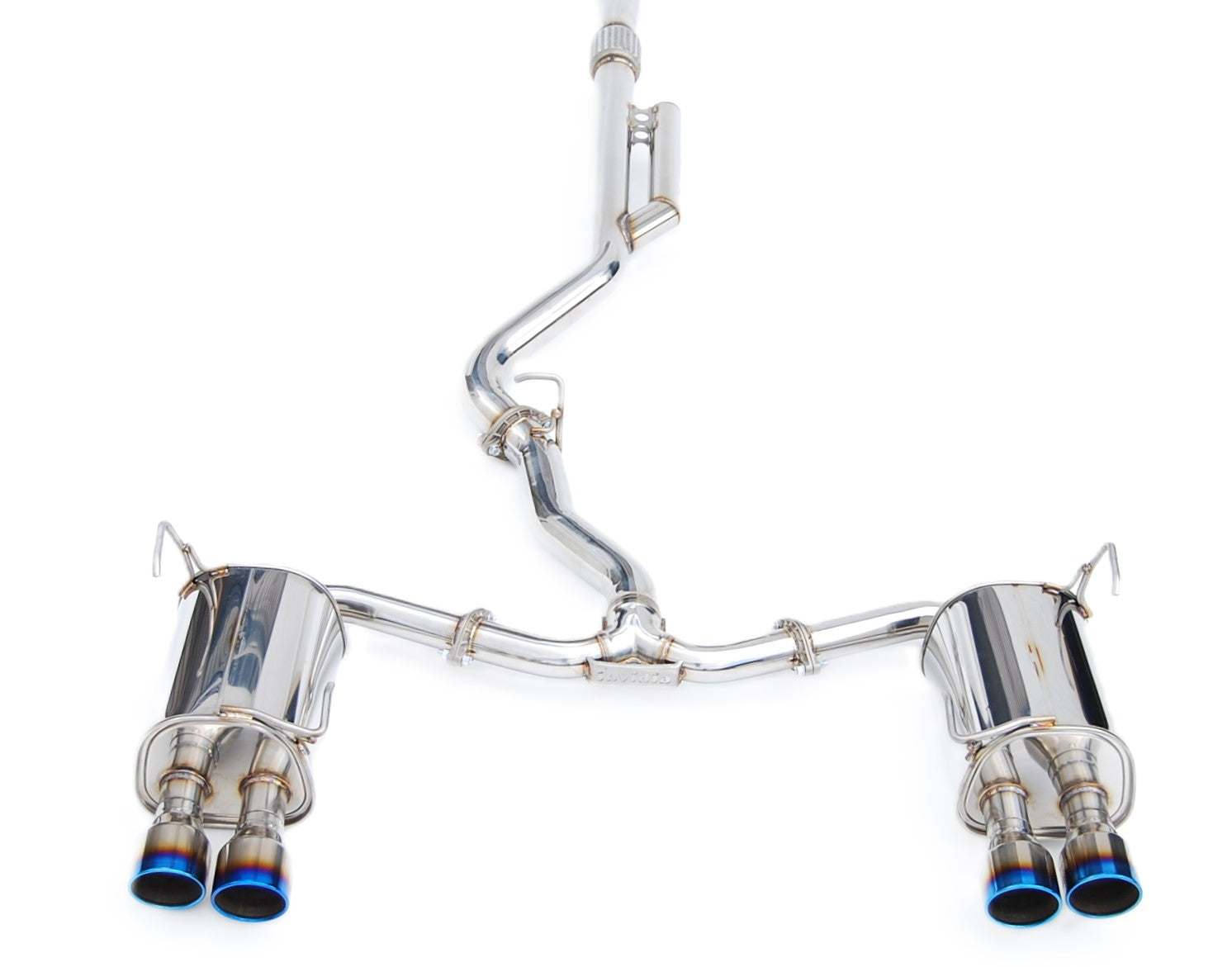 Invidia HS22WRXG3T 22-Up Subaru WRX Q300 Quad Titanium tips Cat-back Exhaust