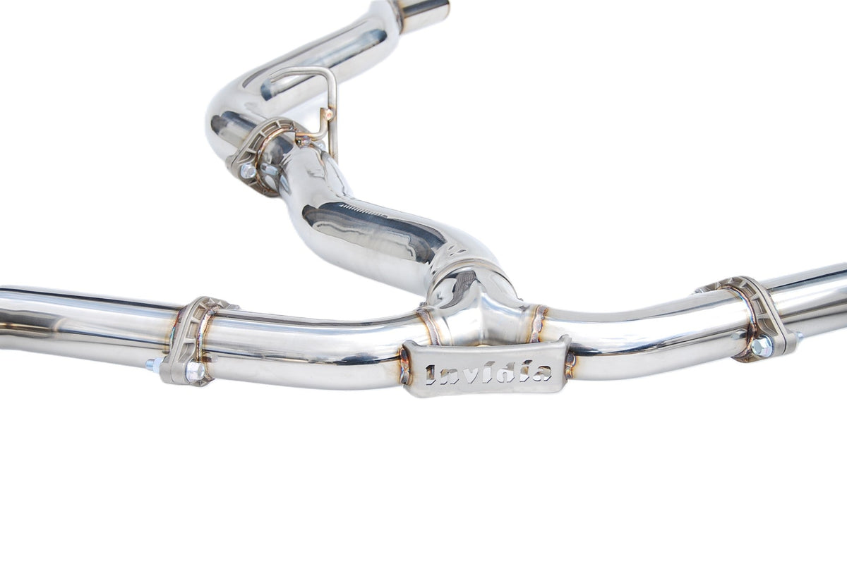 Invidia HS22WRXG3T 22-Up Subaru WRX Q300 Quad Titanium tips Cat-back Exhaust