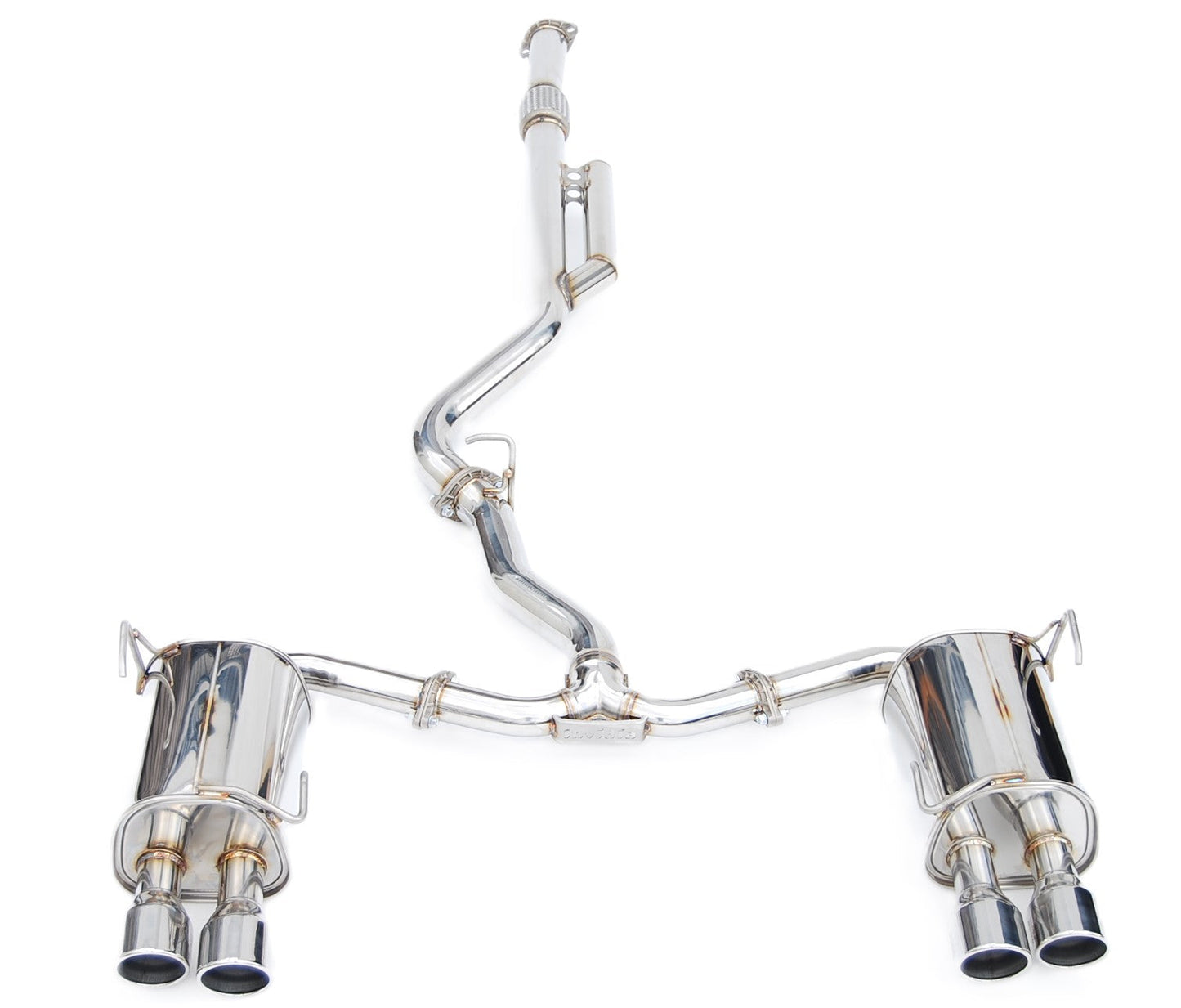 Invidia HS22WRXG3S 22-Up Subaru WRX Q300 Quad S.S.Tips Cat-back Exhaust