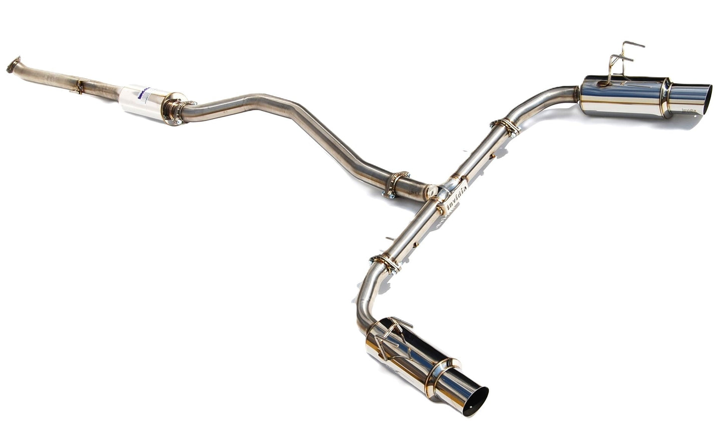 Invidia HS22HS4GD1SSL 22-Up Honda Civic Si Integra Base Dual N1 S.S.Tips Cat-Back Exhaust