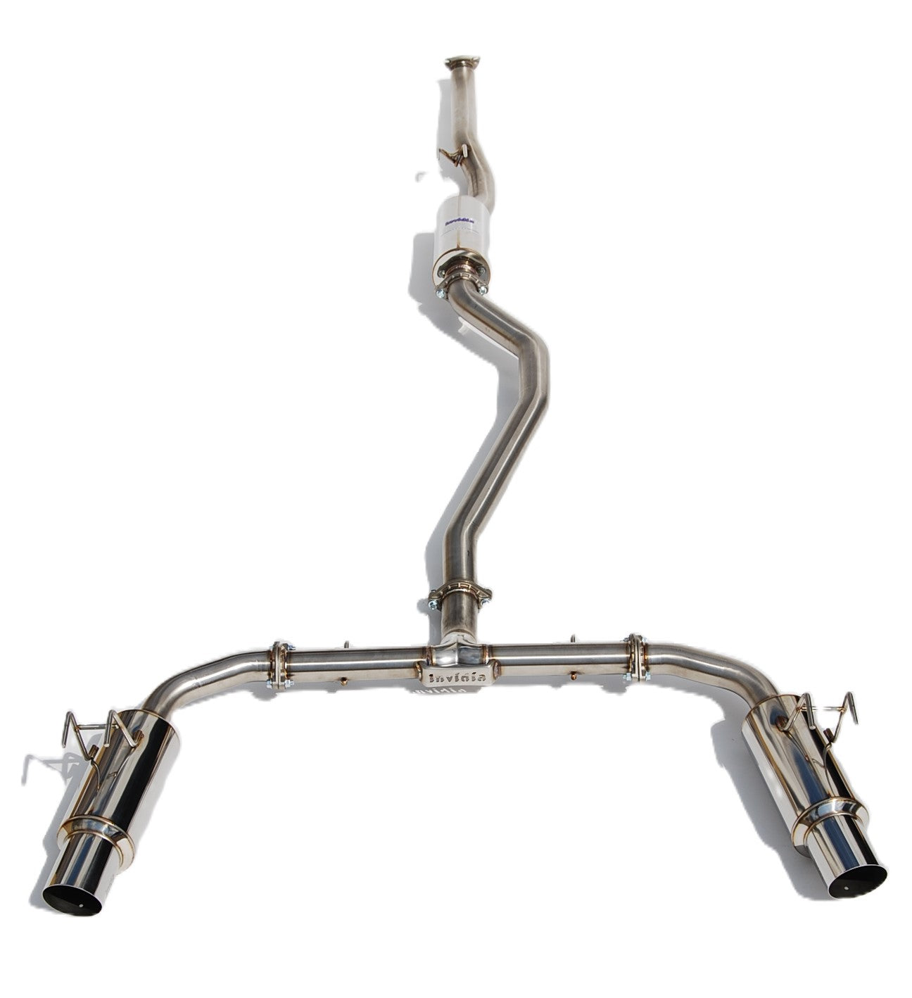 Invidia HS22HS4GD1SSL 22-Up Honda Civic Si Integra Base Dual N1 S.S.Tips Cat-Back Exhaust