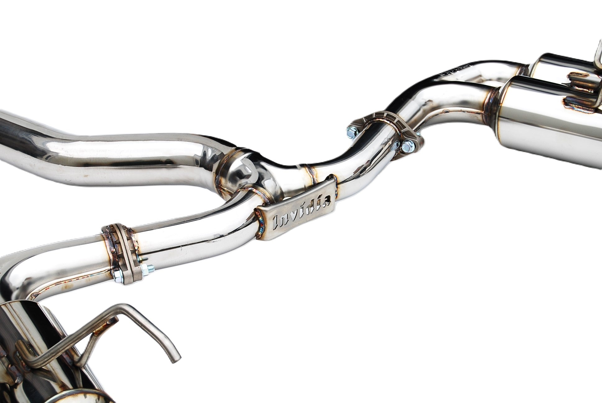 Invidia HS22WRXGM4SB 22-Up Subaru WRX Gemini R400 Quad Black tip Cat-back Exhaust