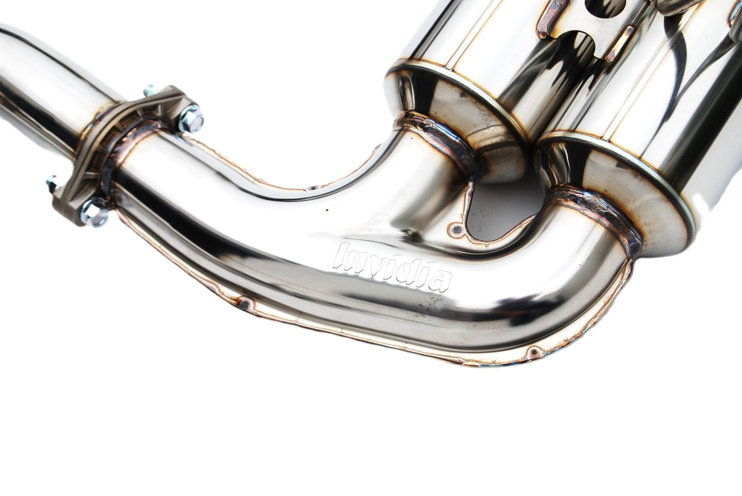 Invidia HS22WRXGM4SB 22-Up Subaru WRX Gemini R400 Quad Black tip Cat-back Exhaust
